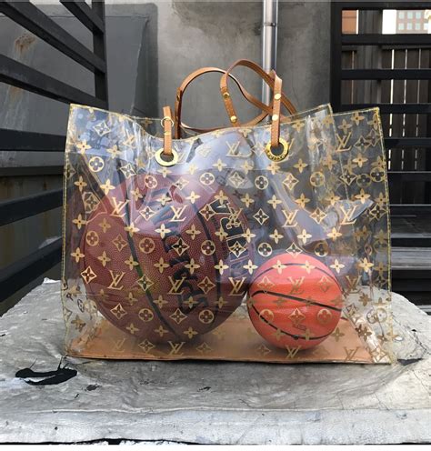 lv clear tote|louis vuitton oversized tote.